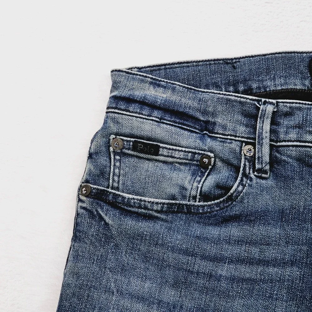 Polo Ralph Lauren Sullivan Jeans Mens 29x30‎ Slim Fit Stretch Americana Denim